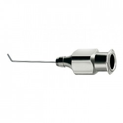 Knolle Capsule Scraper Cannula 23g