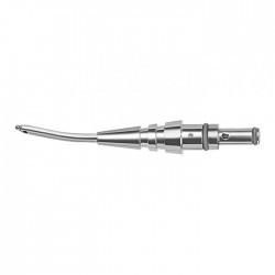 Curved I/A Tip W/0.3mm Aspiration Port