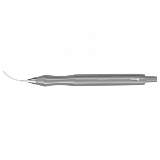 Aspiration Hand Piece, 23 gauge, 0.3mm port, textured tip