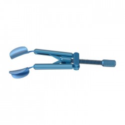 Kershner Reversible Speculum, Solid Blade, Titanium