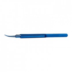 Tying Forceps, Round Handle, Curved, Titanium